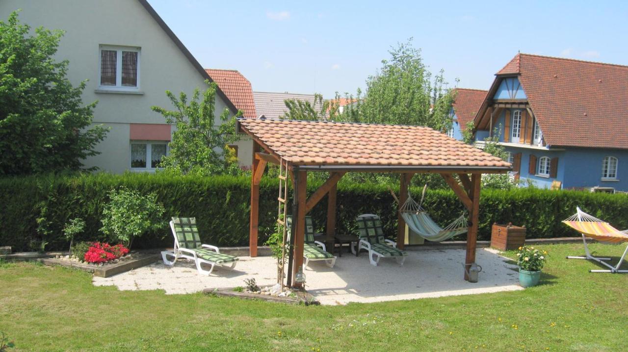 Couette Et Cafe - Chambre Bleue Truchtersheim Exteriér fotografie
